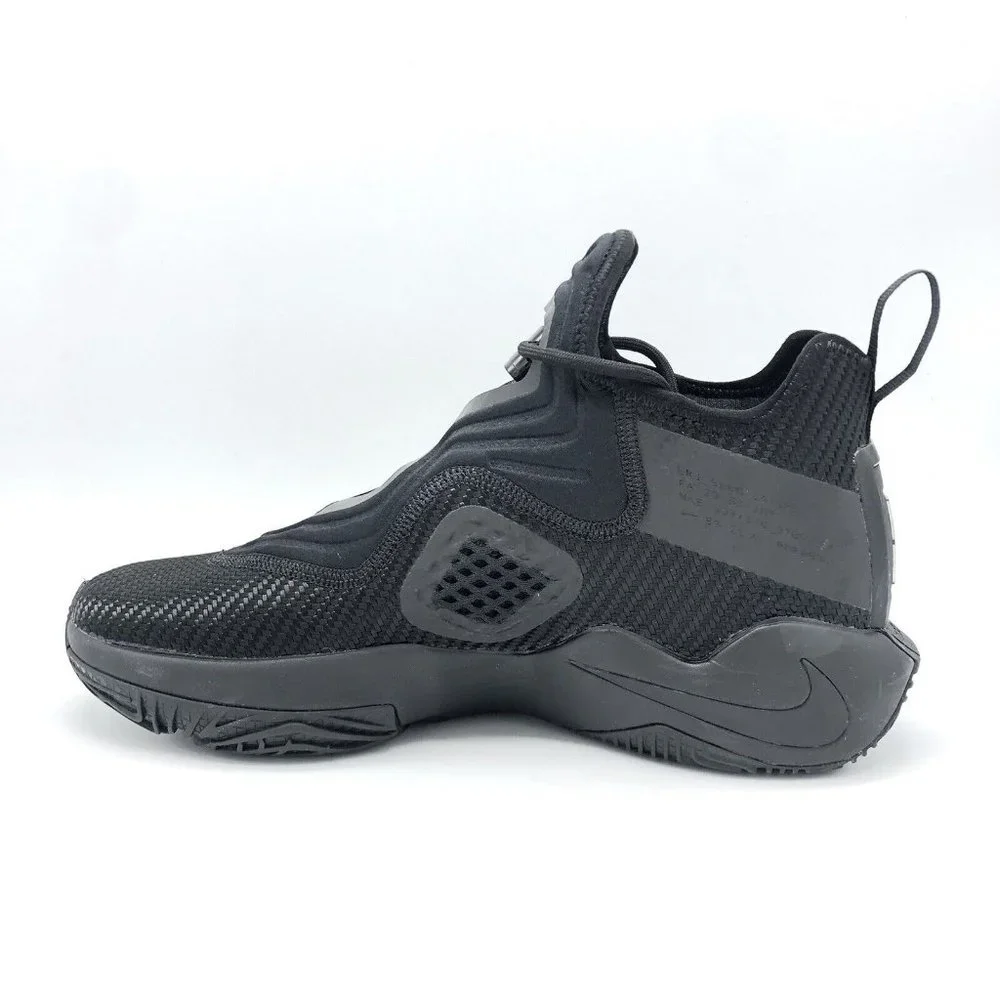Nike Lebron Soldier XIV Men's Basketball Sneaker Shoe Limited Black CK6024-003 - Picture 6 of 10